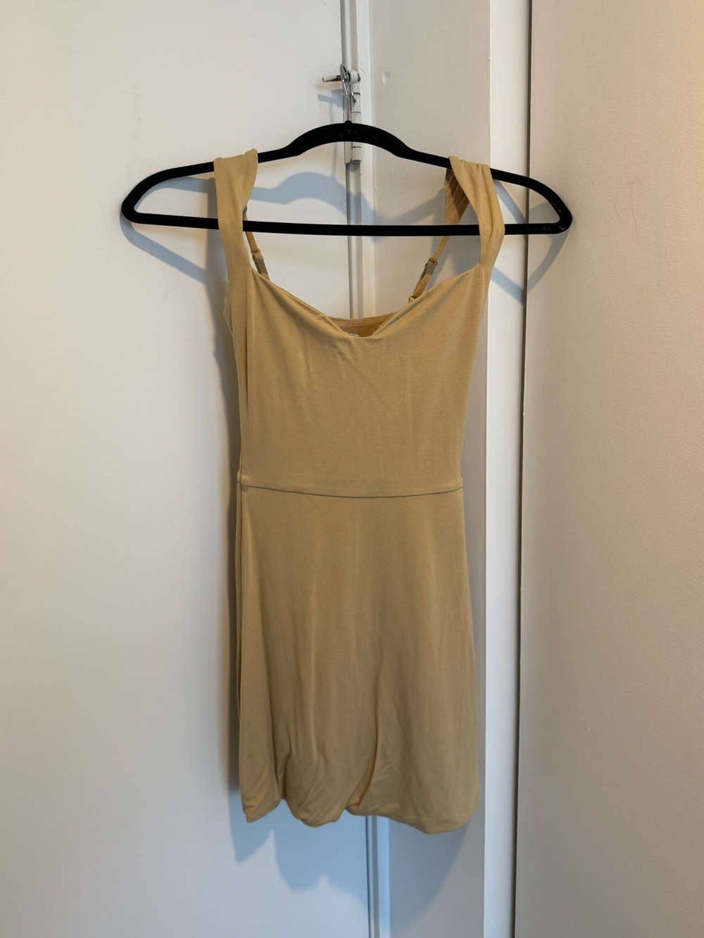 Oh Polly Sand-Beige Mini Dress